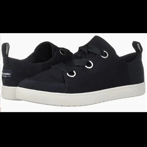 Koolaburra by UGG Women's Penley Sneaker, Black Canvas Lace Up, 10 - Picture 1 of 8